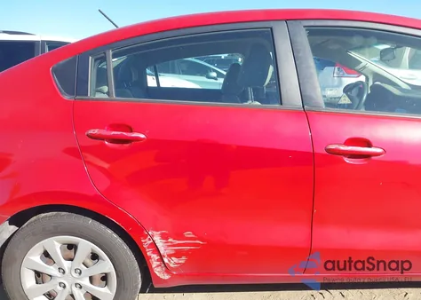 2015 Kia Rio Lx z USA, uszkodzony, nr VIN KNADM4A37F6505039